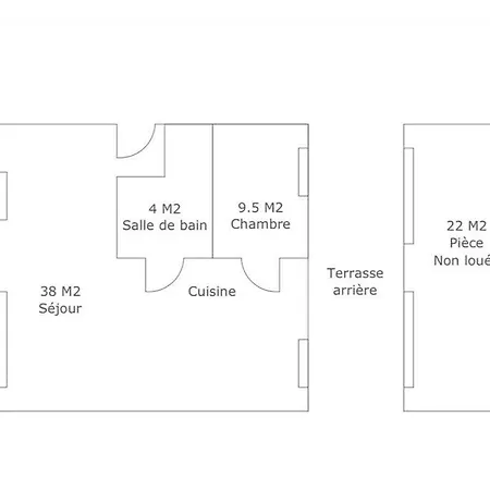 Traversant, 2 Exterieurs Privatifs * Le Touquet